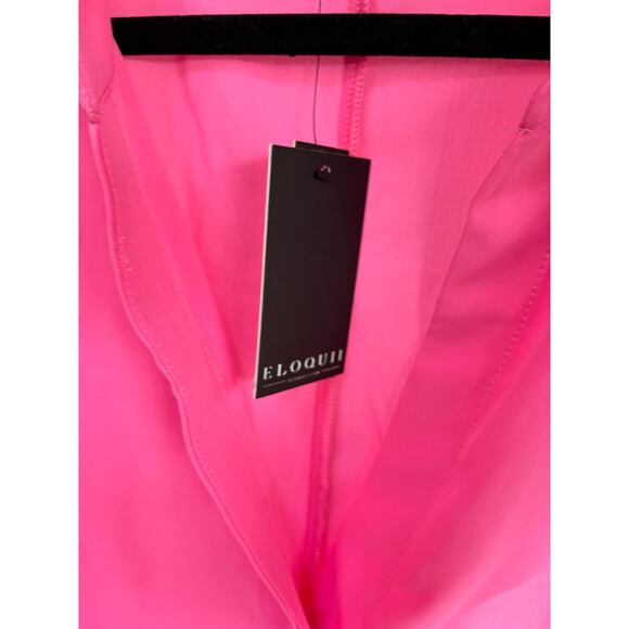 Eloquii Notch Collar Blouse plus size women’s 20 - hot pink - READ - Picture 8 of 8